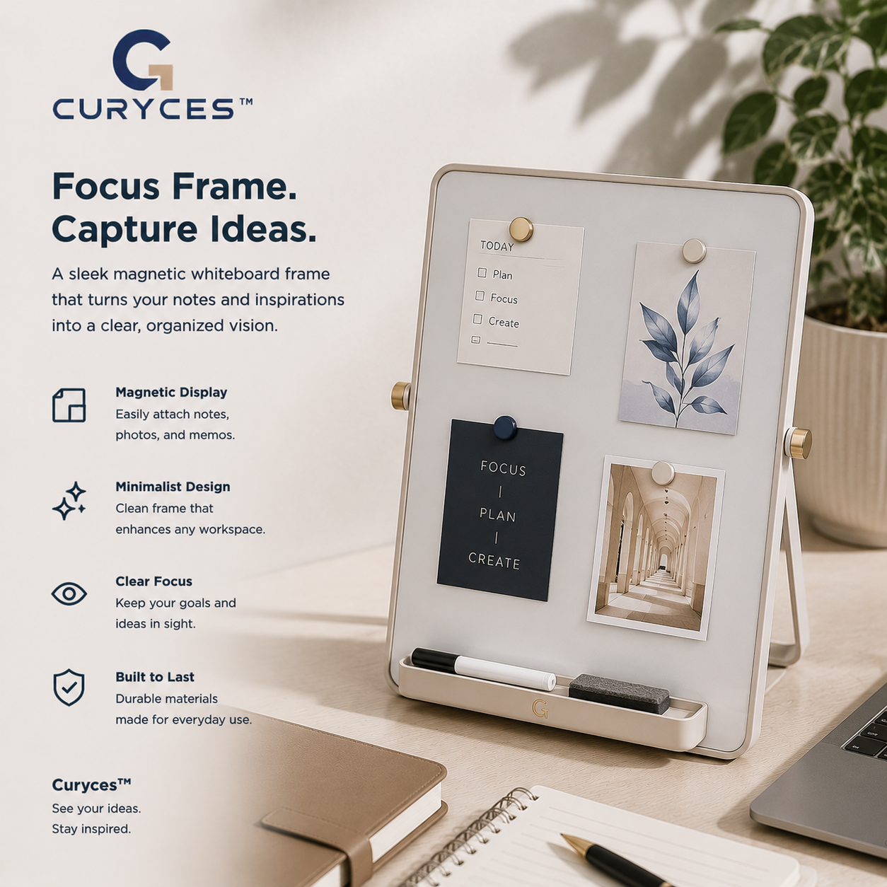 CURYCES™ VantaBoard Modular Idea Display System